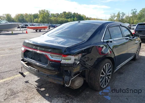 2017 Lincoln Continental Select из США, поврежденный, VIN 1LN6L9TP8H5603741